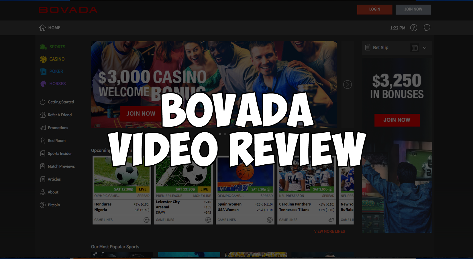 bovada review